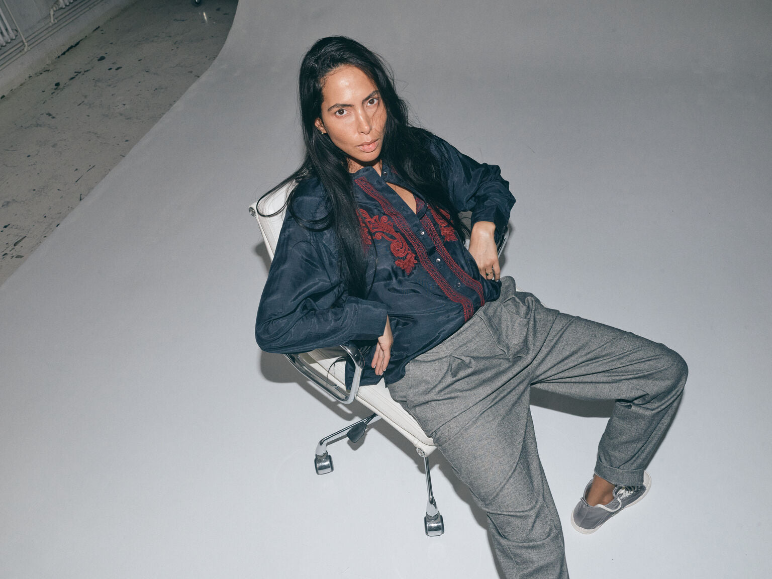 Modelshot / Salute Navy / Detail